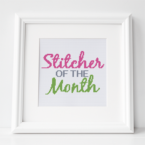 cross stitcher of the month