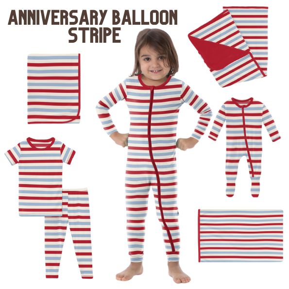Anniversary Balloon Stripe