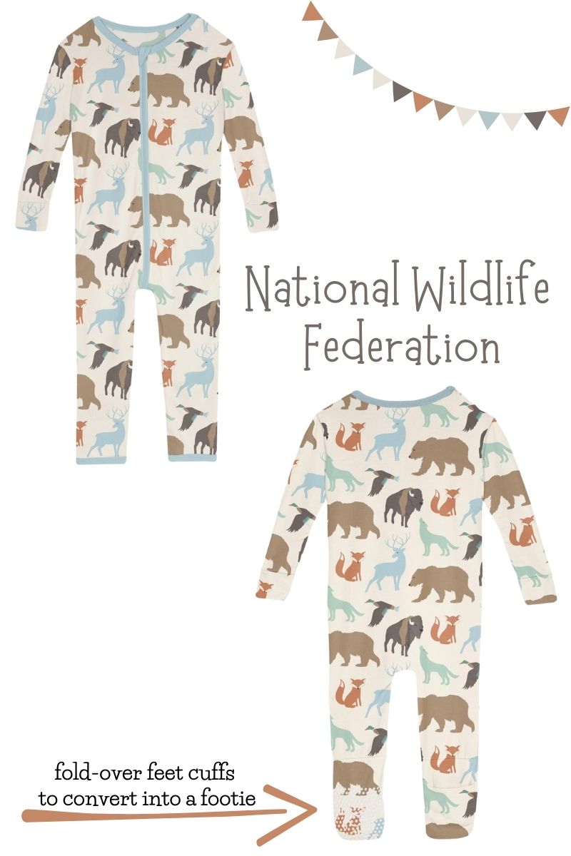 National Wildlife Federation  Convertible rompers