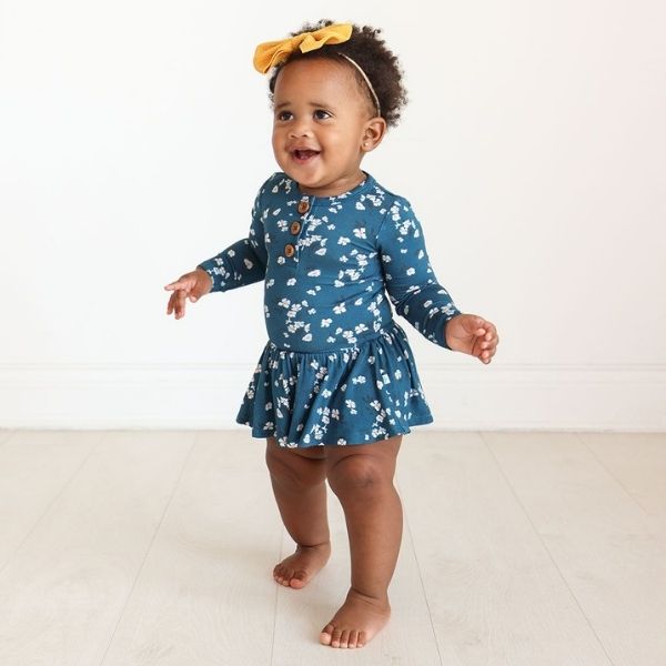 Posh Peanut Adrianna Twirl Bodysuit for Girls