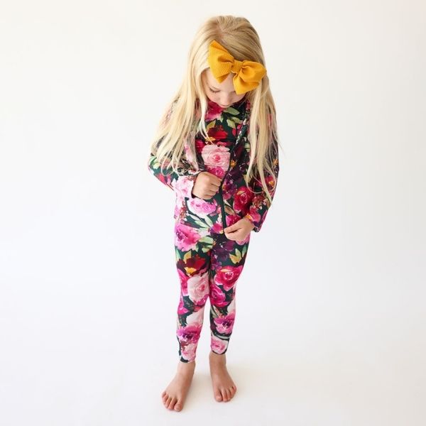 Posh Peanut Zelda Pajama Set and Hoodie for girls