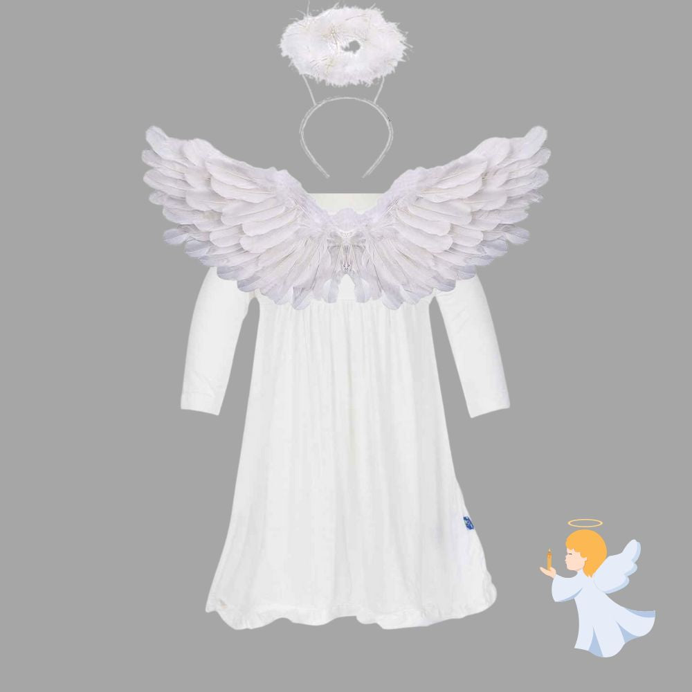 Kickee Pants Angel Dress