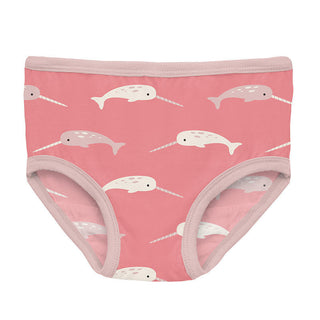 Kickee Pants Girl's Bamboo Underwear - Cake Pop Ugly Duckling – Baby Riddle