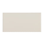 Waterworks Campus Field Tile 3" x 6" Bullnose Single (Long) in Off White Glossy