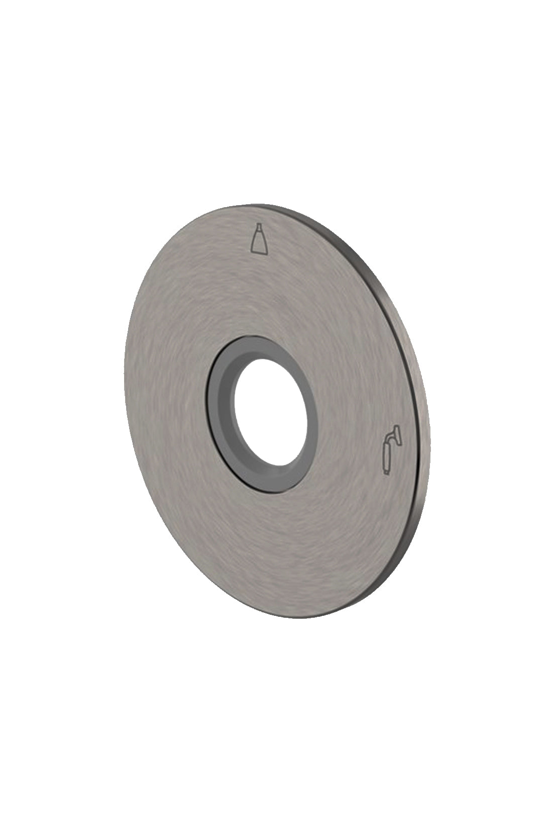 Waterworks Universal Two Way Pressure Balance Diverter Valve Trim in Gunmetal