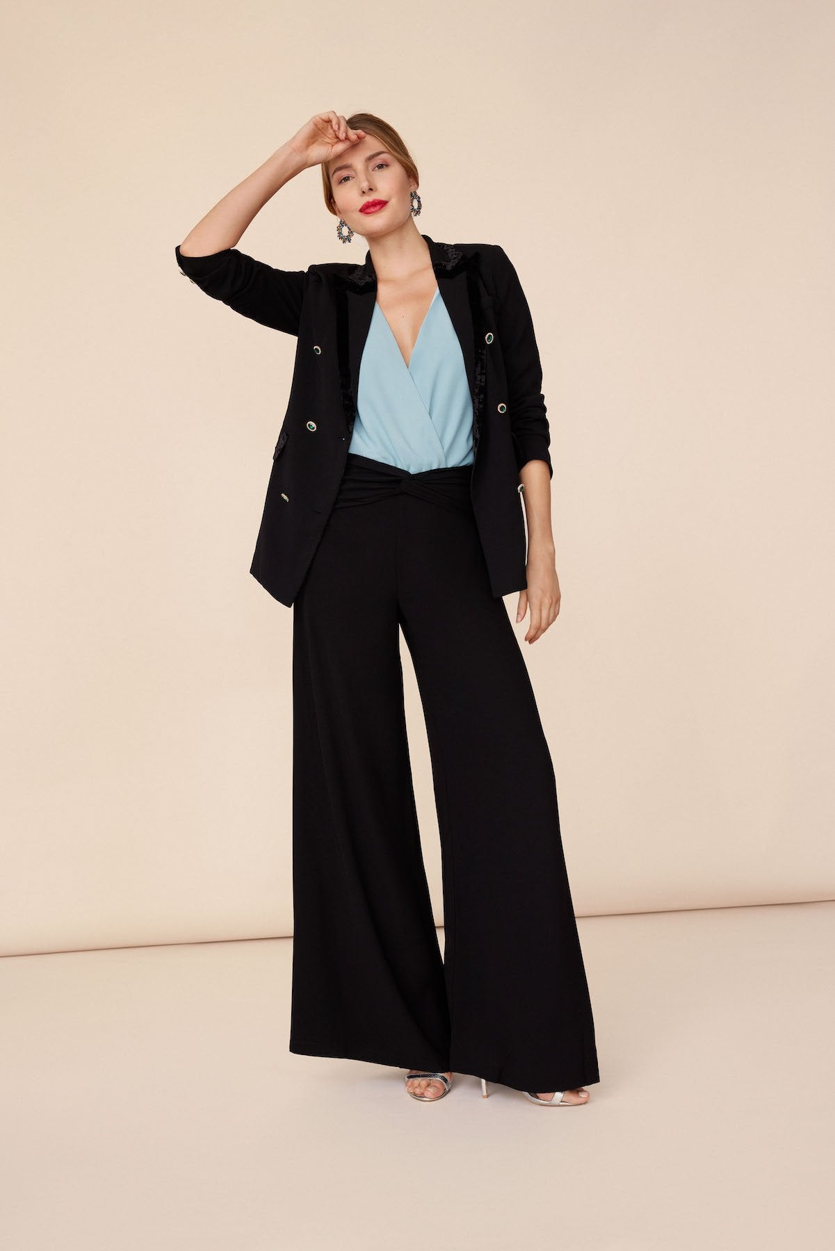 Traje Chaqueta Alfonsine + Pantalon Mai Negro · · | Bruna