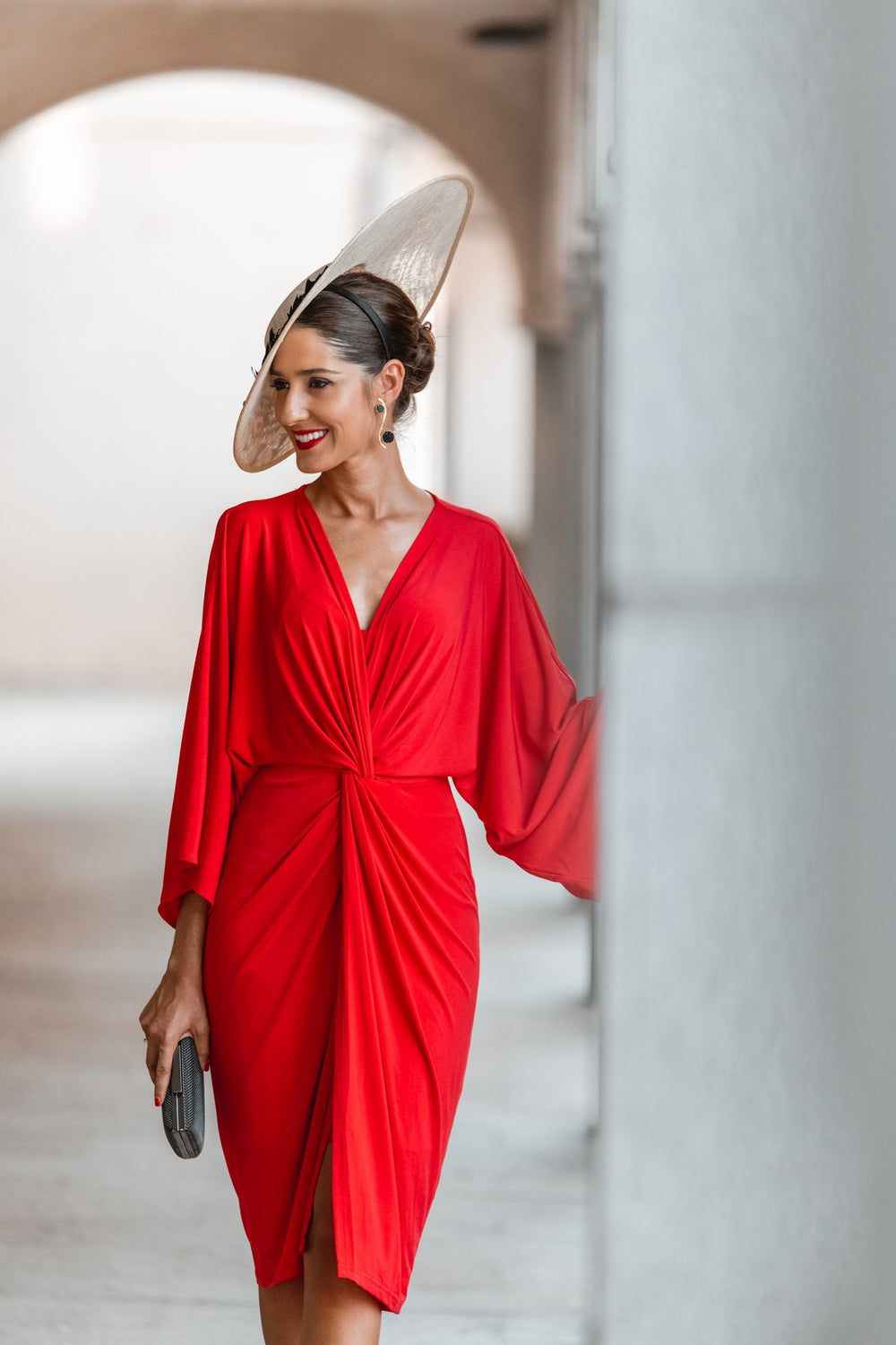 Vestido Cher Rojo Fire · Rivera · | Bruna