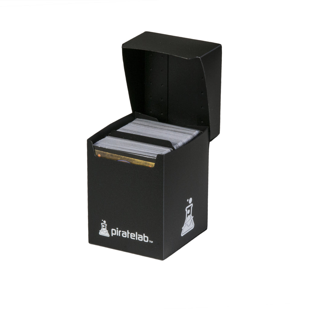 Black 120 Card Deck Box Piratelab