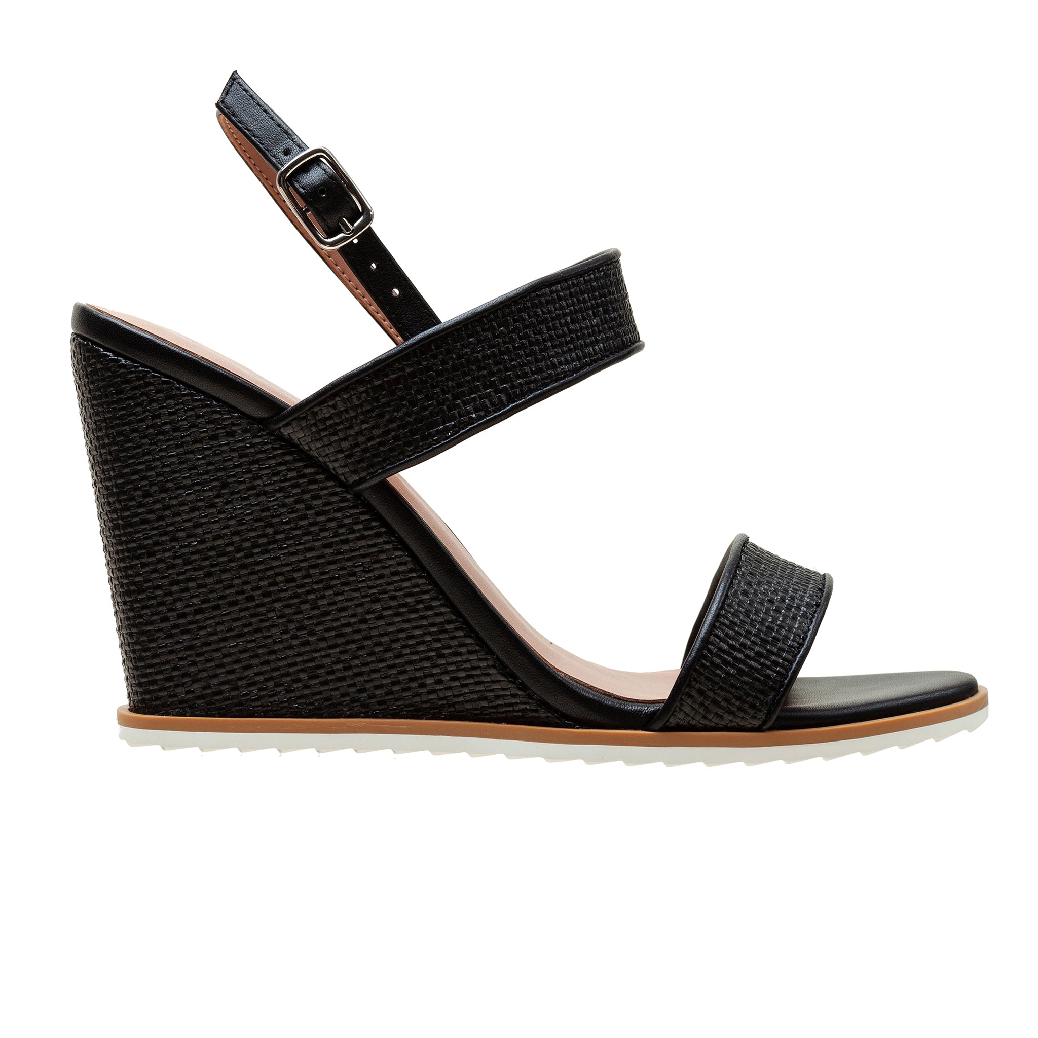 EMELY  Woven High Wedge Sandals – LINEA Paolo Shoes