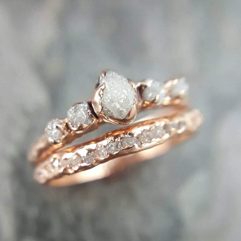 Rough, Raw, and Rustic Diamonds - Ken & Dana Design