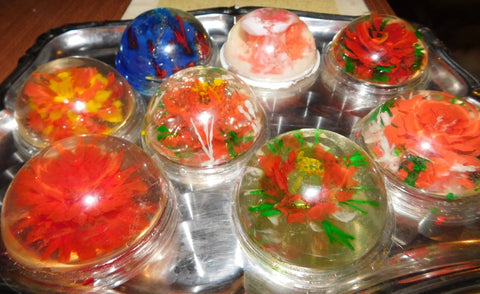 Gelatin Art made by Kids