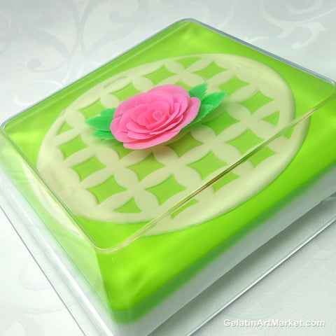 Gelatin Art Cake