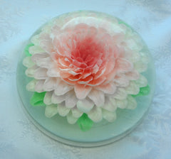 White Gelatin Art Cake