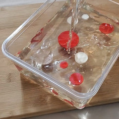 Clear gelatin