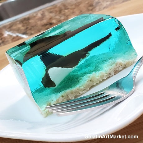 Stingray jelly dessert