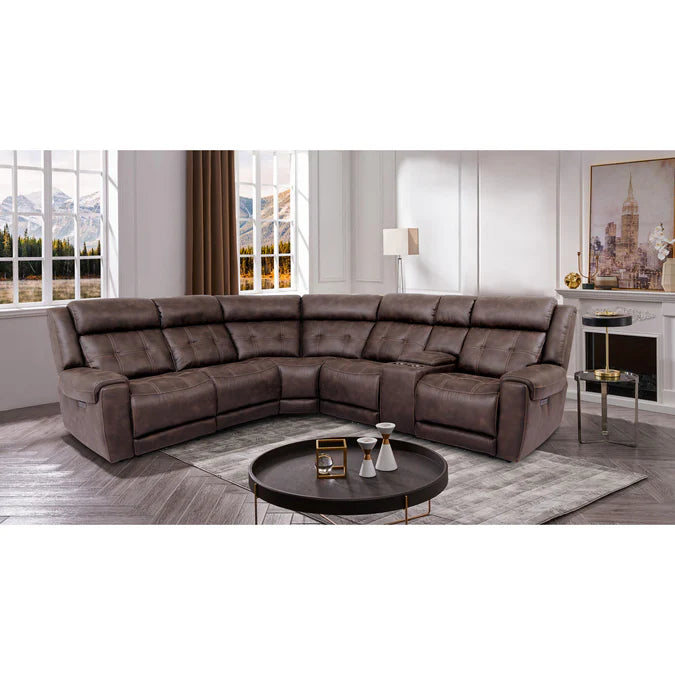 Power+ Reclining 6 Piece Vena Sectional