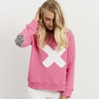 EST 1971 Zebra Cross Windy Sweatshirt