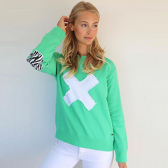 Est 1971 Zebra Cross Windy Sweatshirt