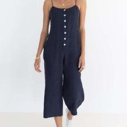 HUMIDITY LIFESTYLE Navy Jo Jo Jumpsuit