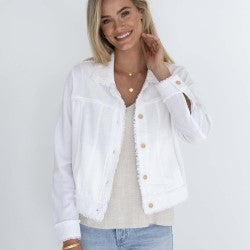 HUMIDITY LIFESTYLE Isabella Linen Jacket