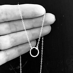 Paird Forever Ring Necklace