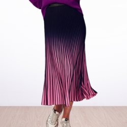 WE ARE THE OTHERS Sunray Ombre Midi Skirt