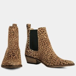 IVYLEE COPENHAGEN Stella Leopard Beige Printed Split