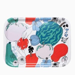 Marimekko platters, serving trays, servingware