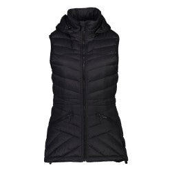 MOKE Mary-Claire Black Down Vest