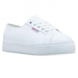 SUPERGA 2730 Cotu White Leather Shoes