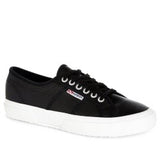 Superga 2750 Black Leather Shoe