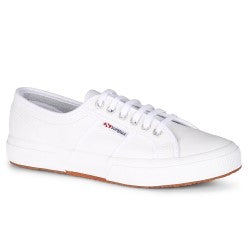 SUPERGA 2750 White Leather Sneakers