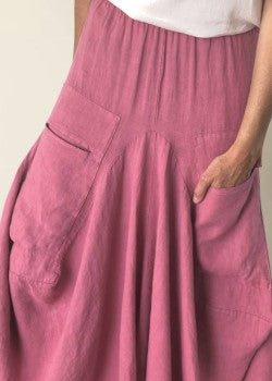 TALIA BENSON Italian Linen Skirt