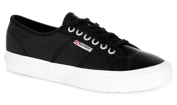 women's superga leather sneakers