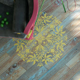 Mandala Stencil - Floor Decor Stencil - Wall Painting Stencils - Decorative Medallion Stencil
