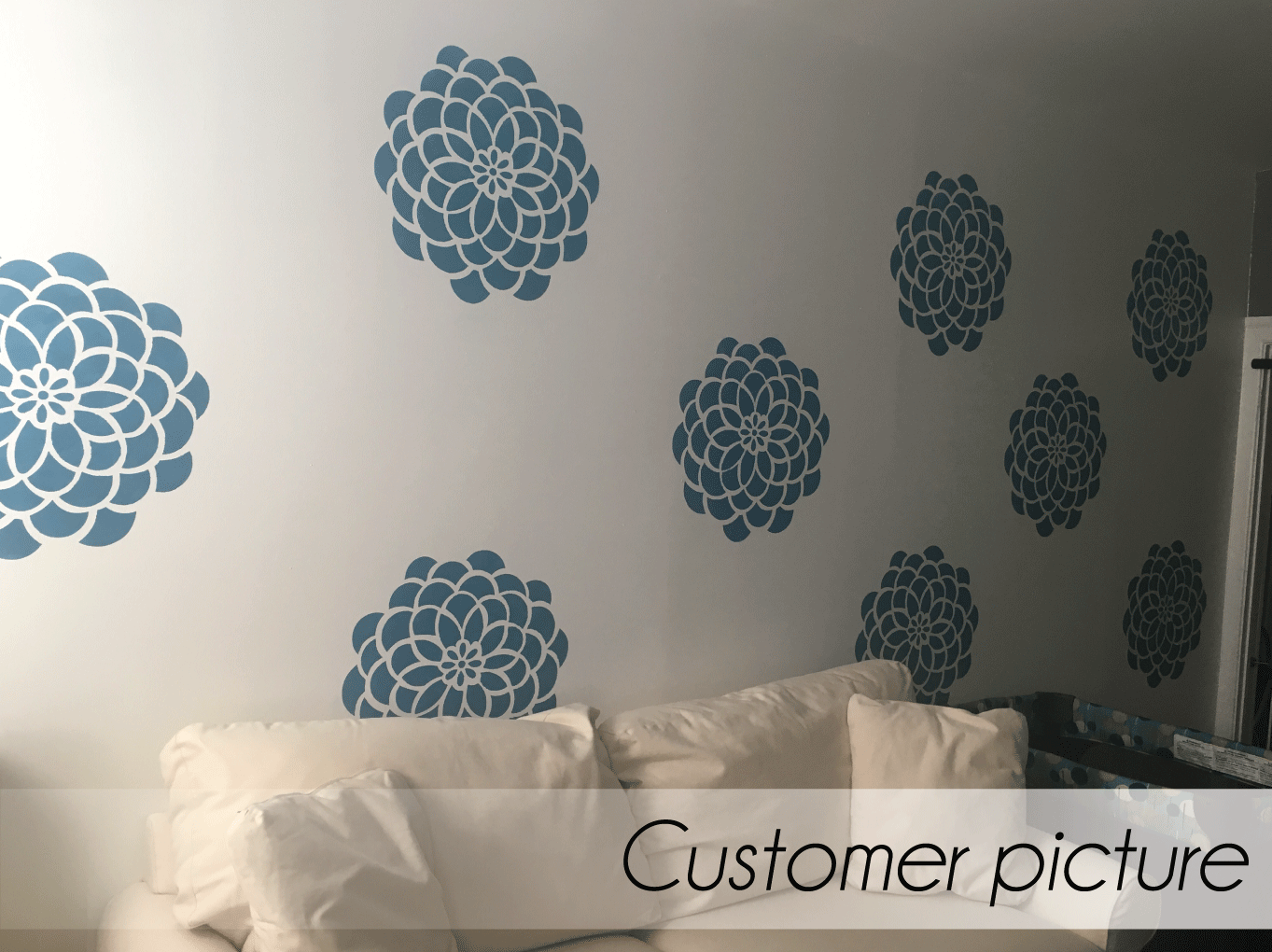 circle wall stencils