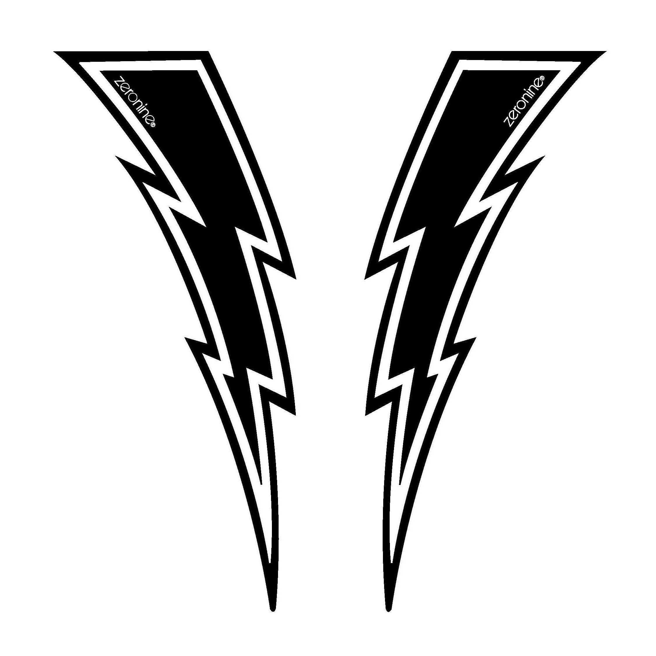 Lightning Bolt Stickers – ZeroNine Mfg. Co., Inc.