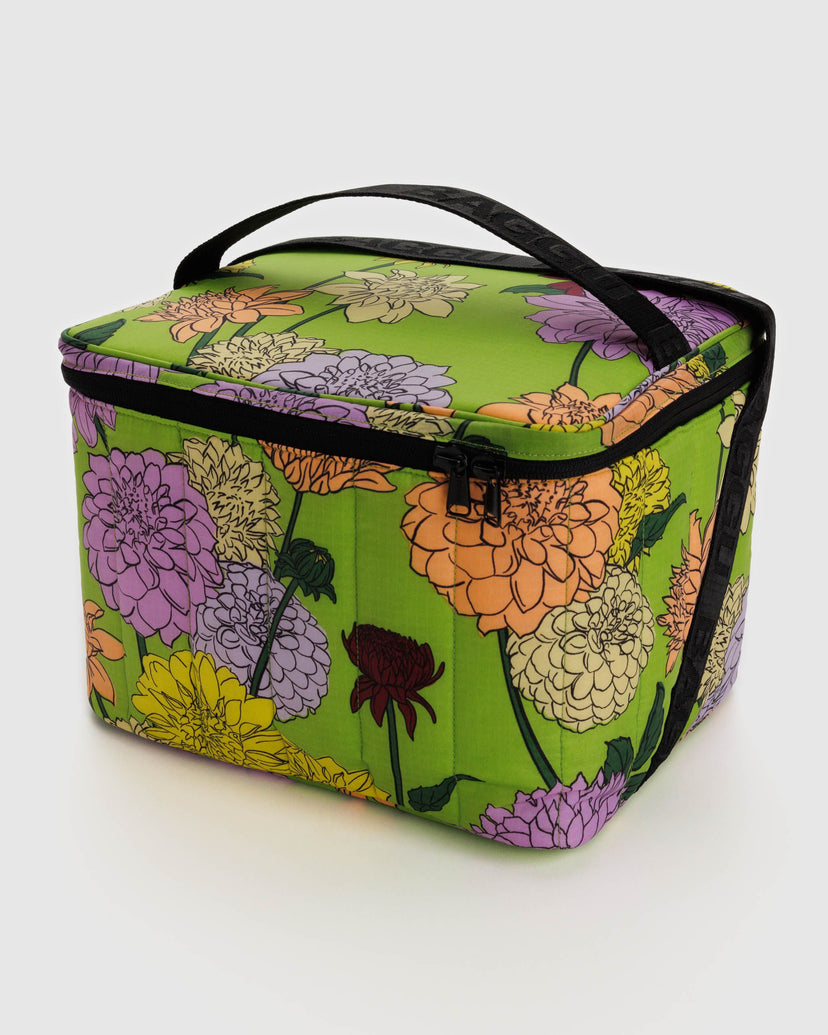 Puffy Cooler Bag in Dahlia