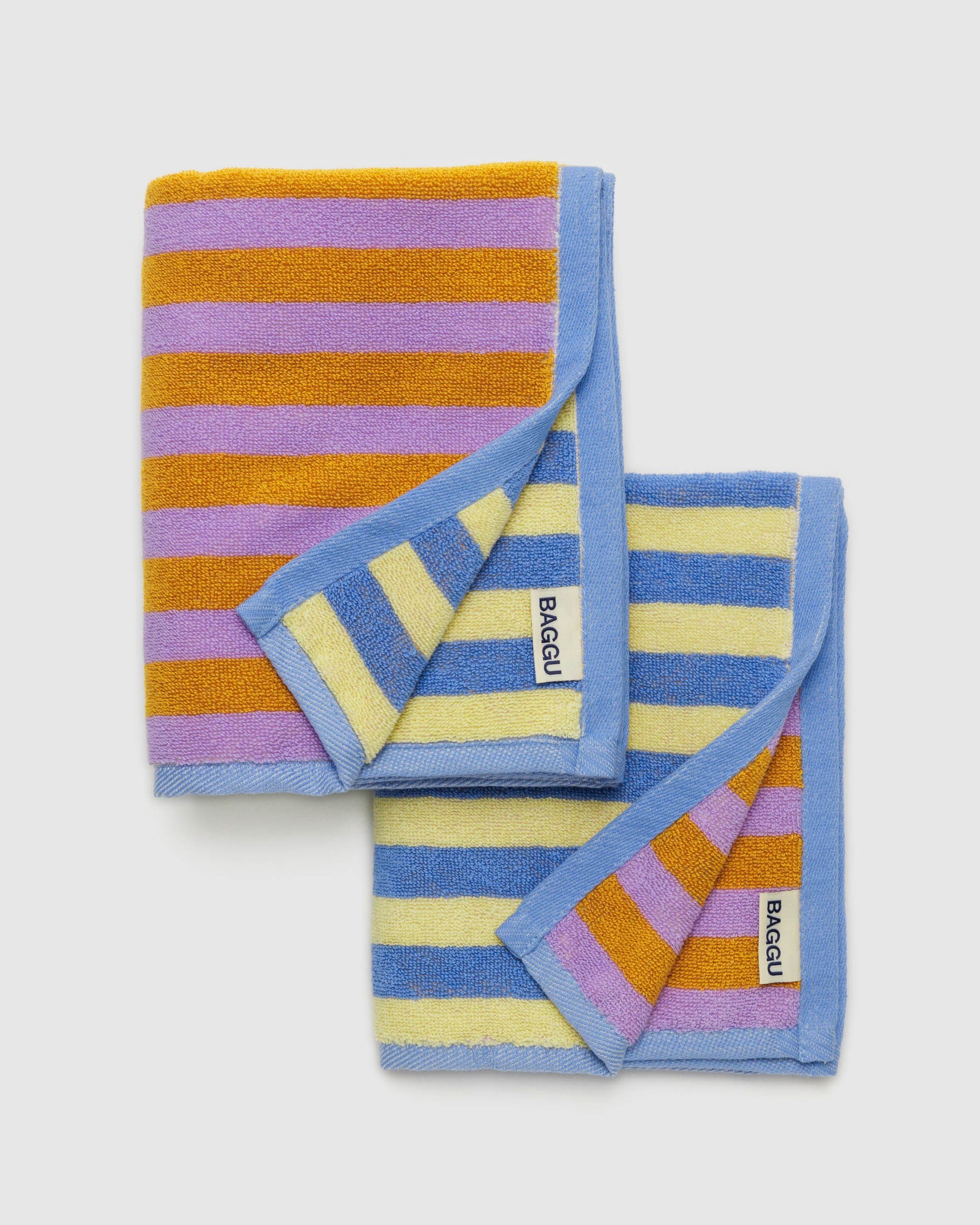 Hand Towel Set of 2 - Hotel Stripe