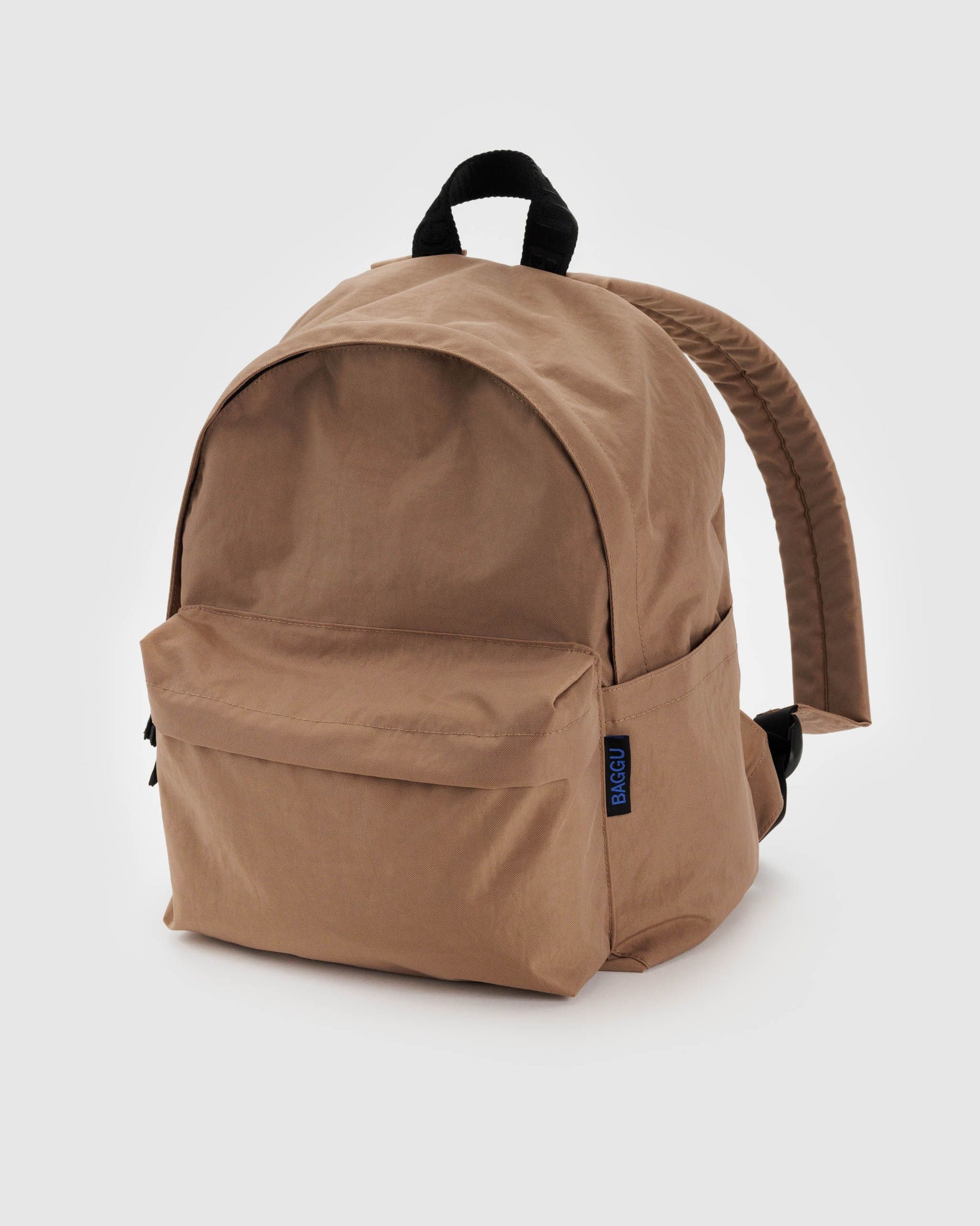 Medium Nylon Backpack - Cocoa