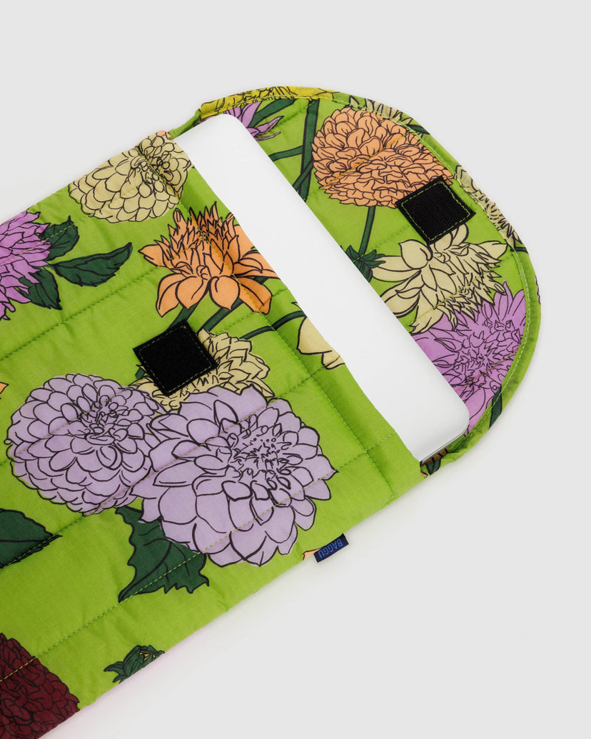 Puffy Laptop Sleeve 16" in Dahlia