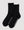 low res Ribbed Sock - Black
