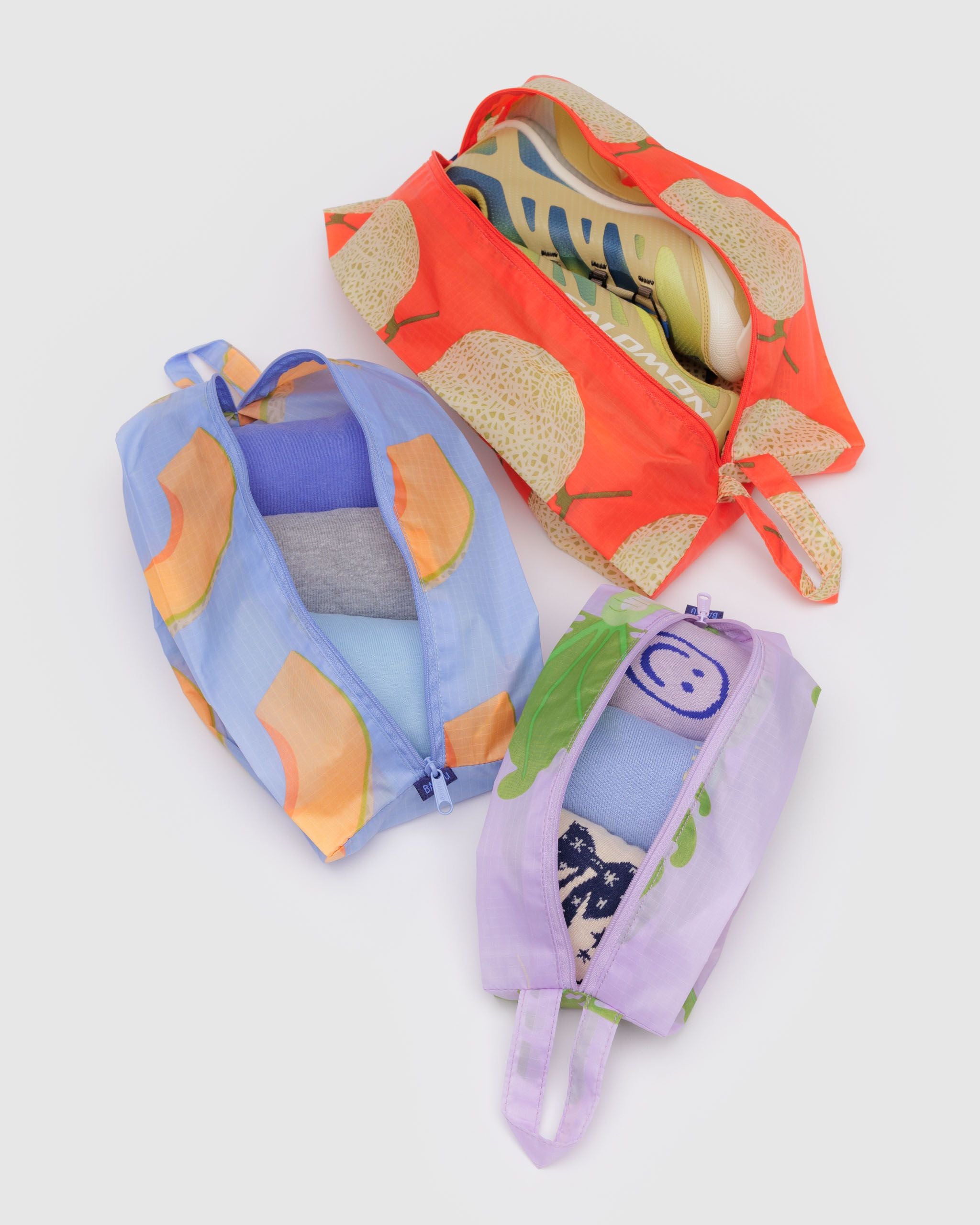 3D Zip Set Japanese Produce - Baggu