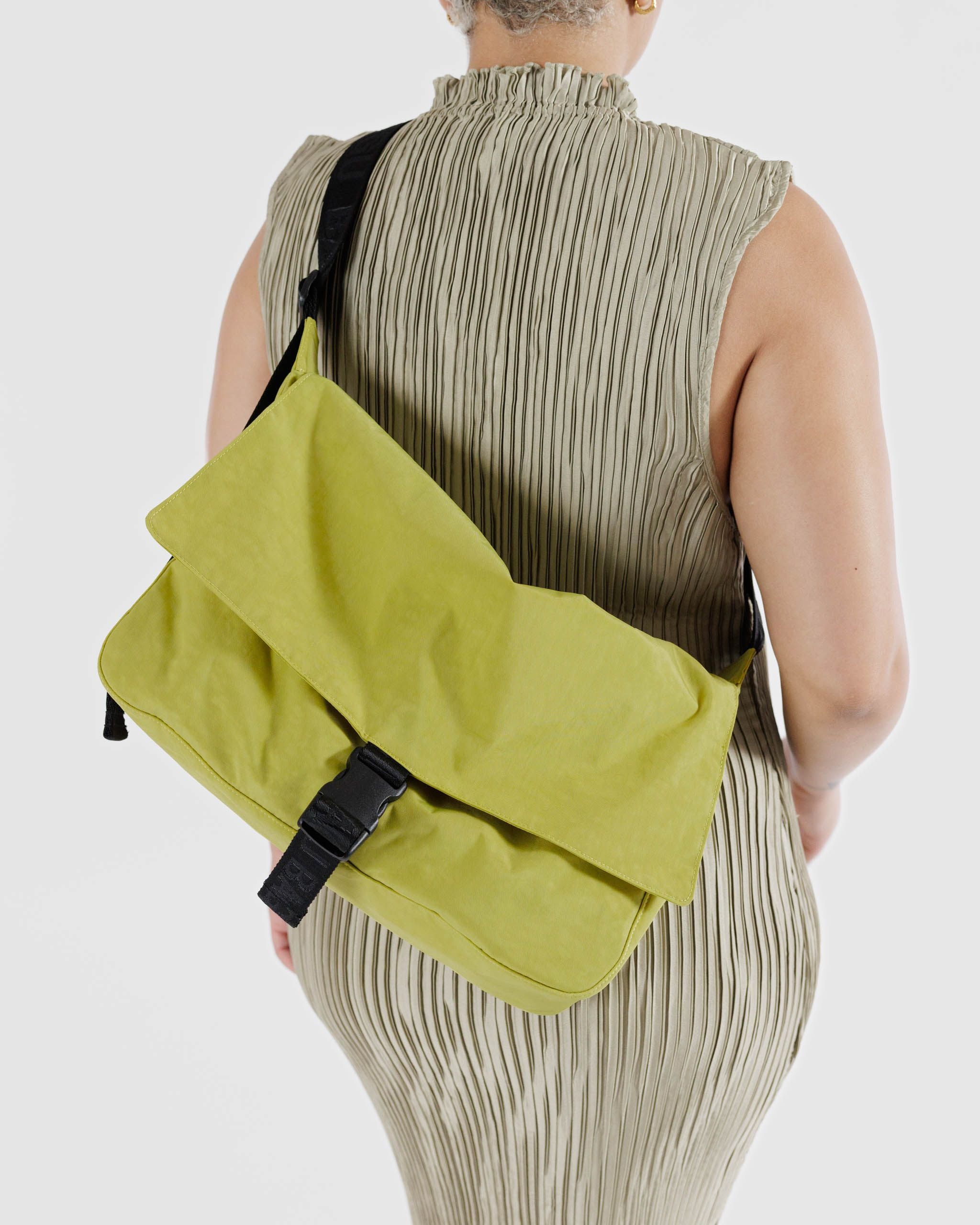 Nylon Messenger Bag