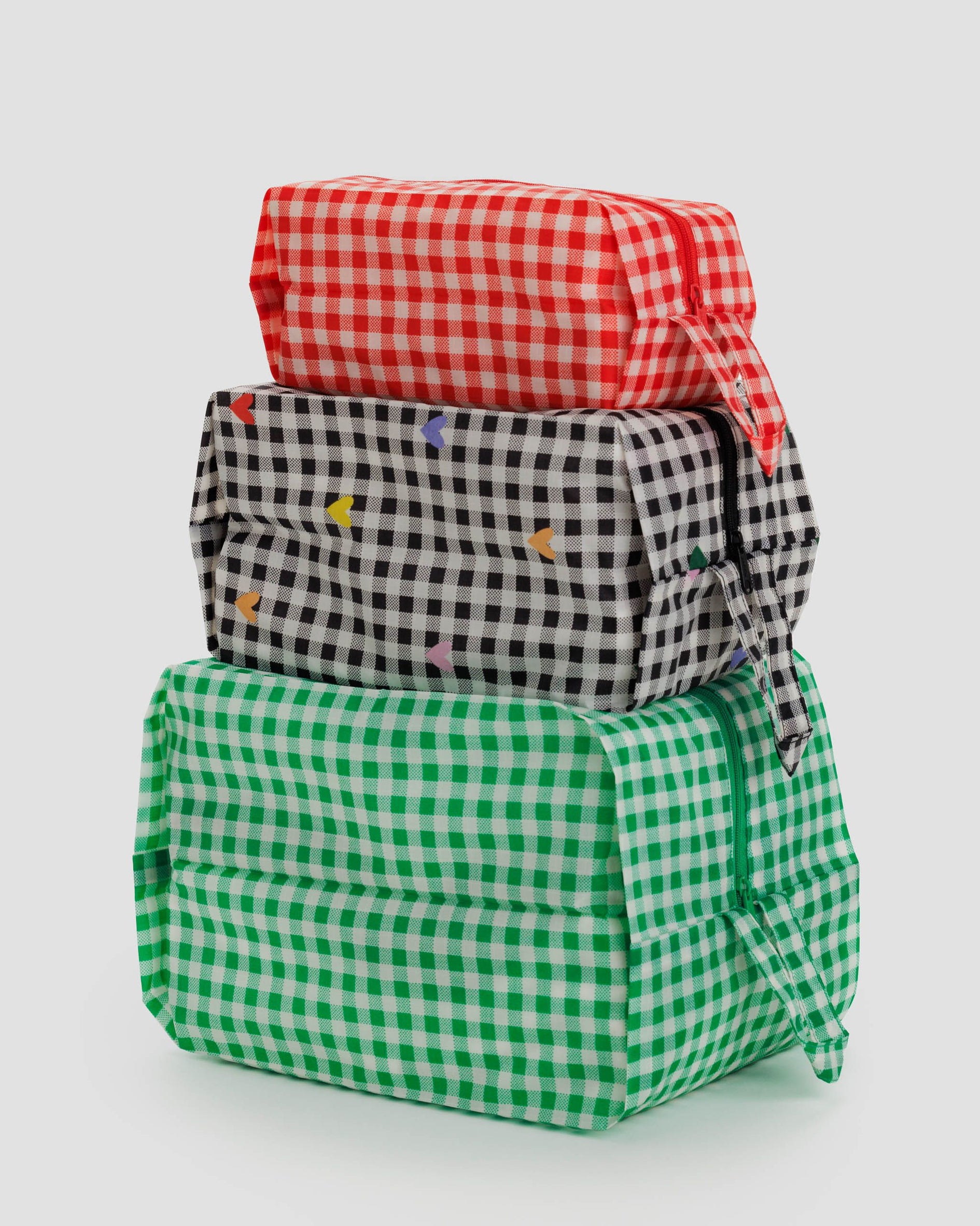 3D Zip Set - Gingham