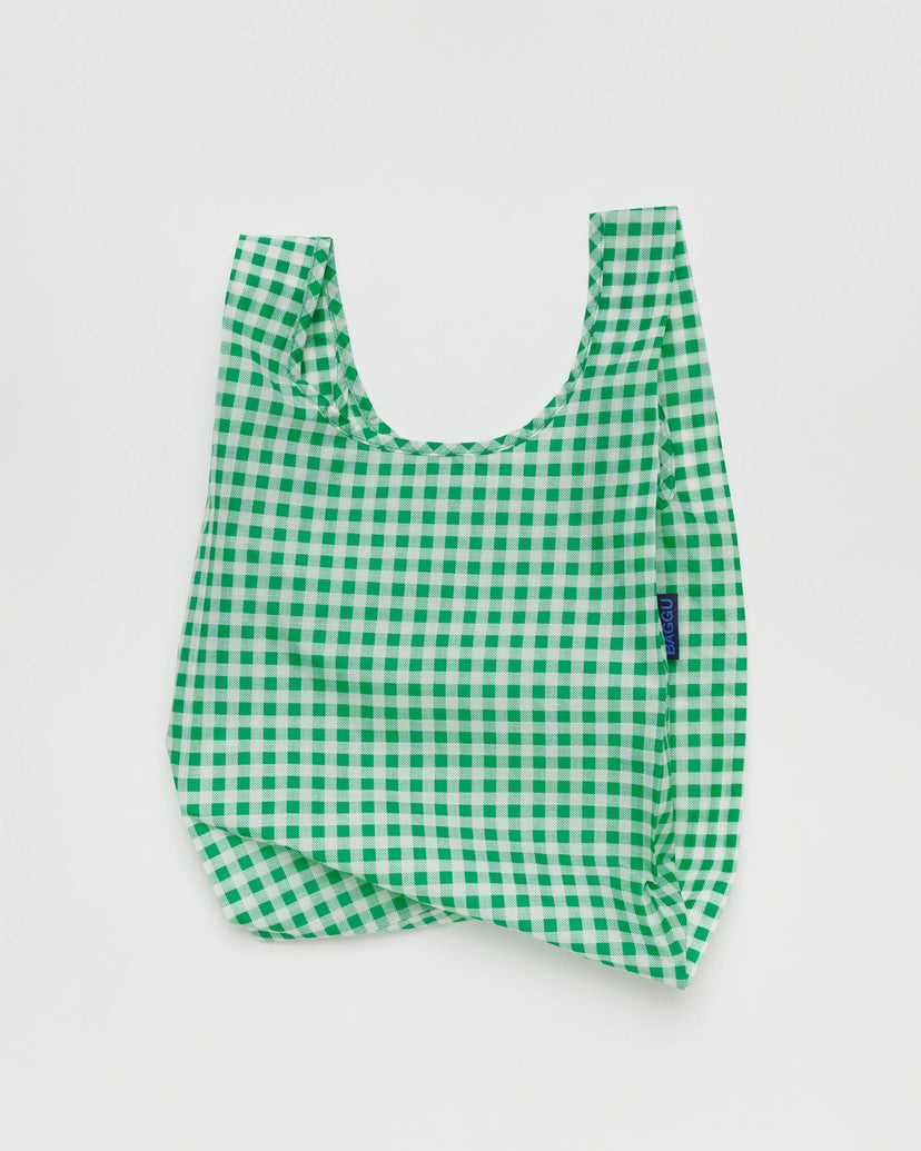 Baby Baggu in Green Gingham