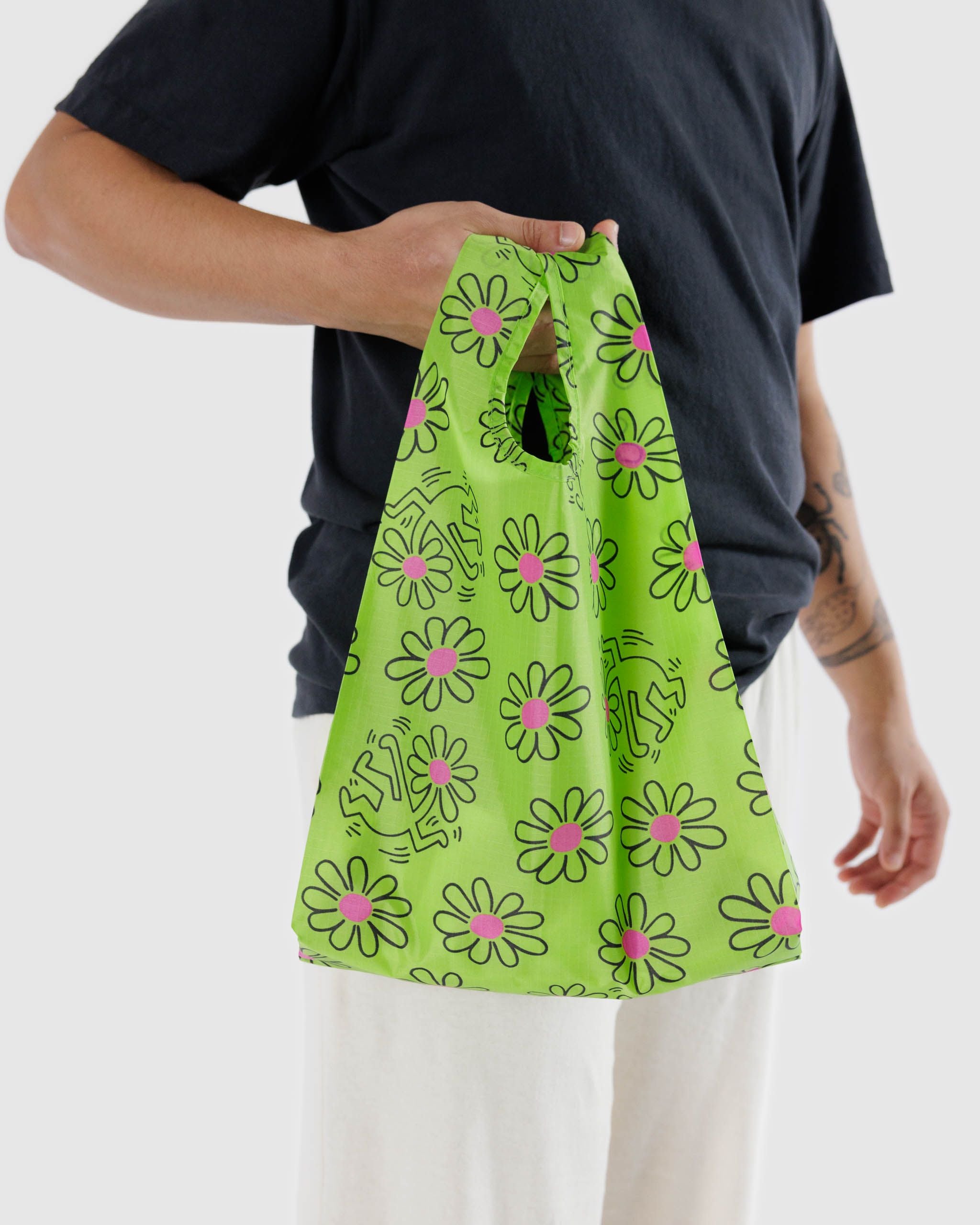 Baby Baggu : Keith Haring Flower - Baggu