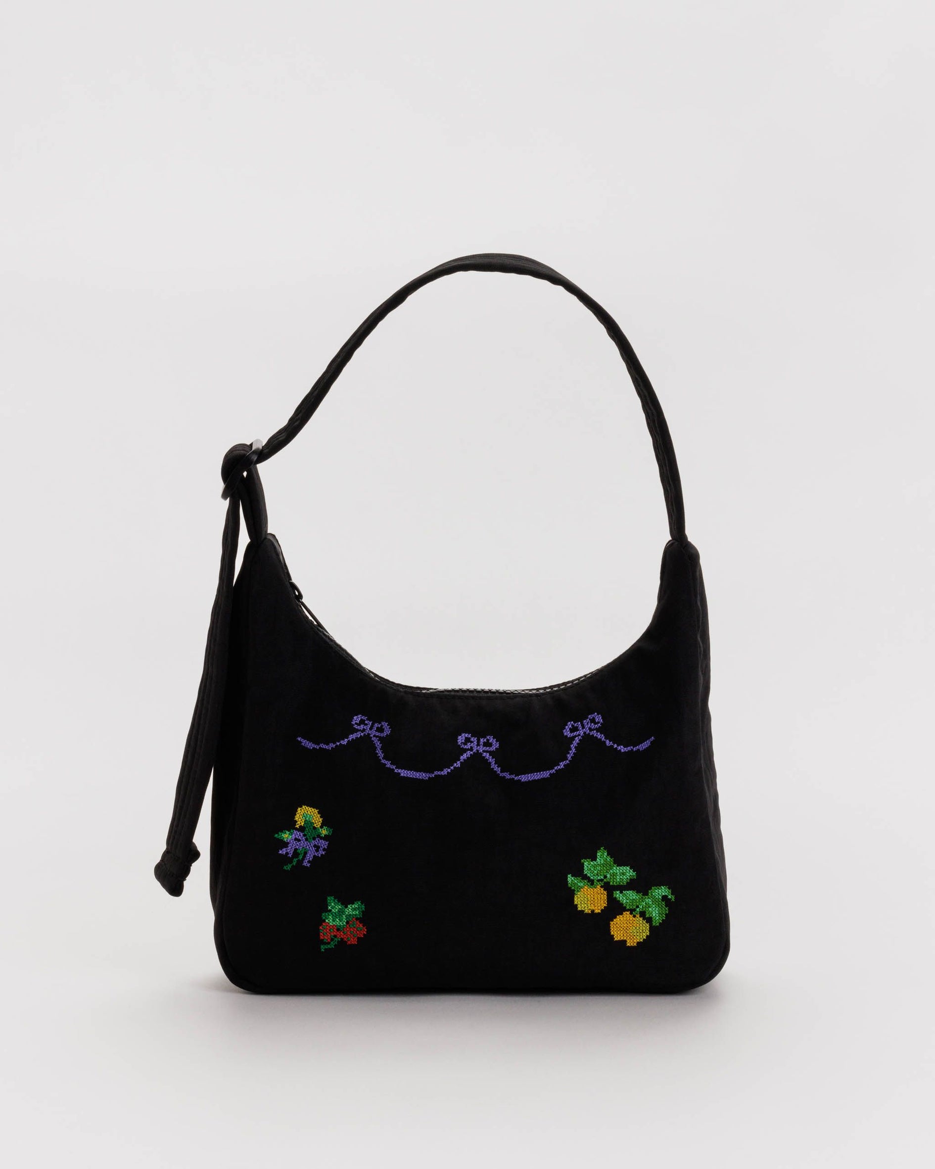 Nylon Ana Bubble Duffle Bag, Handbags