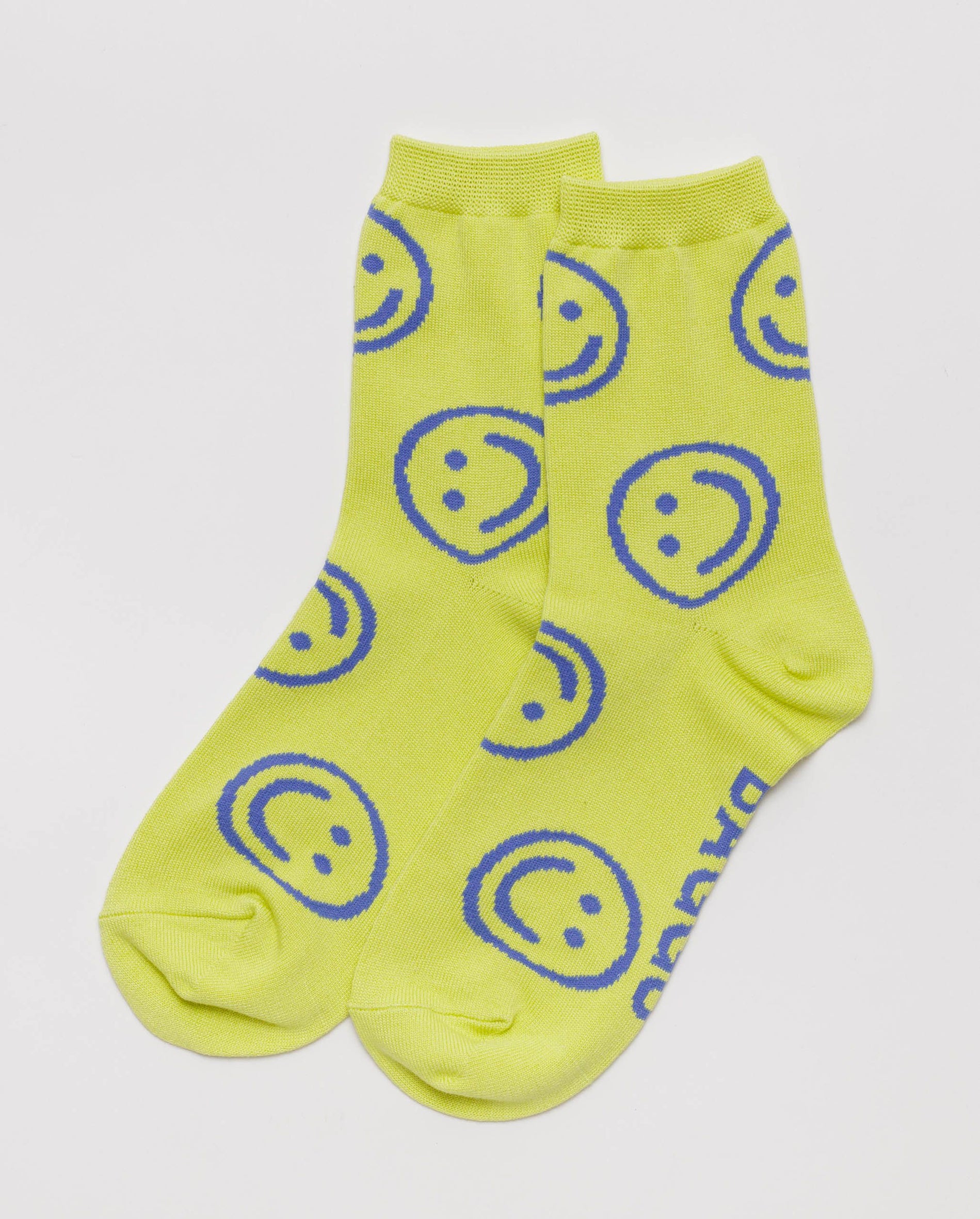Crew Sock - Citron Happy