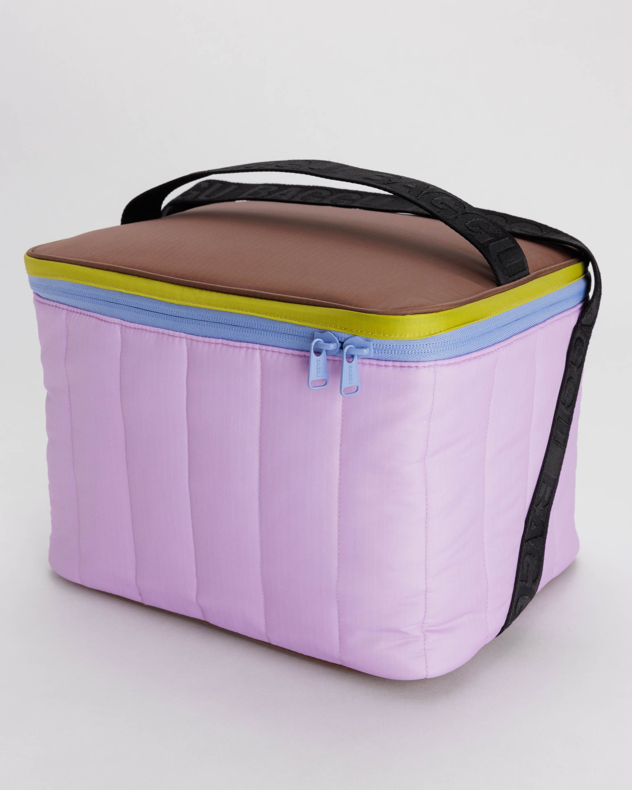 Puffy Cooler Bag : Sunset Quilt Stripe - Baggu